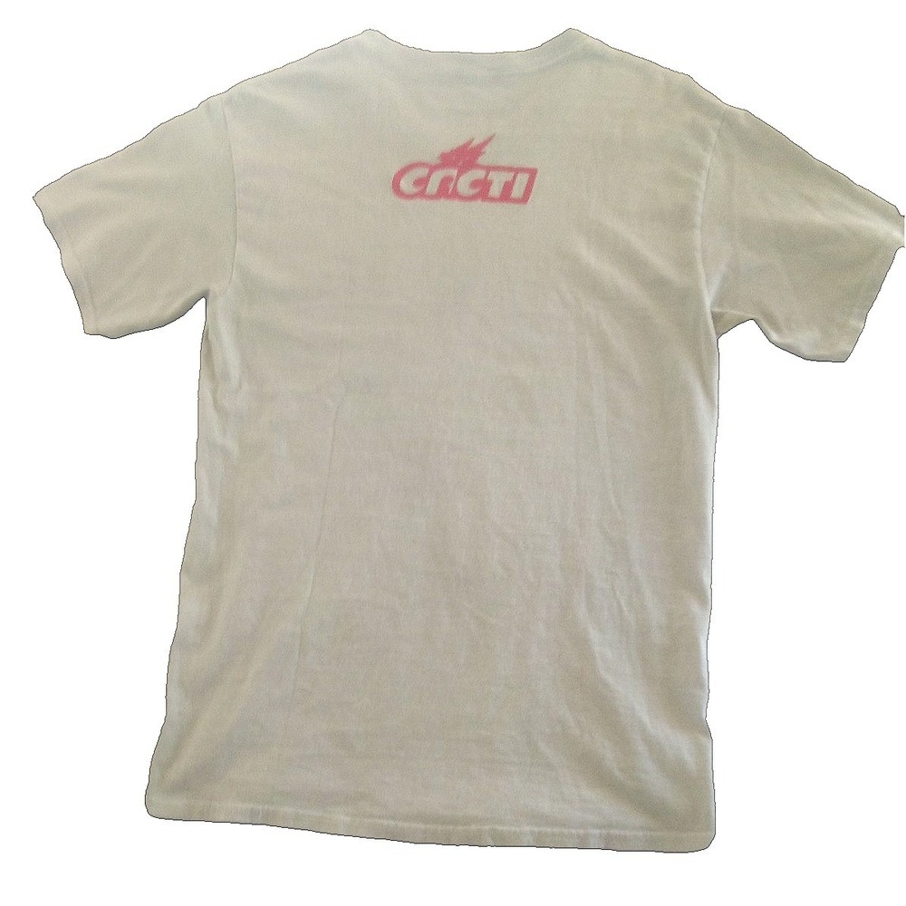 Travis Scott Cacti Hard Seltzer Eric Andre Ad Graphic T Shirt Size Medium - Picture 2 of 3